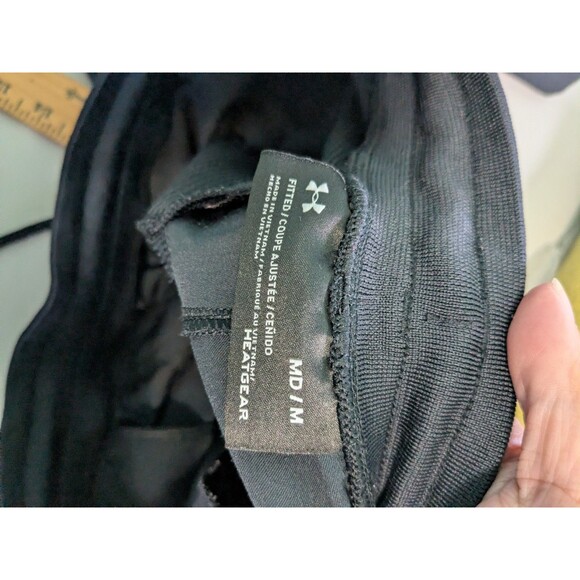 Under Armour Mens fitted Athletic Pants black medium - Picture 5 of 5